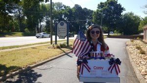 Delivering Muffins with a smile